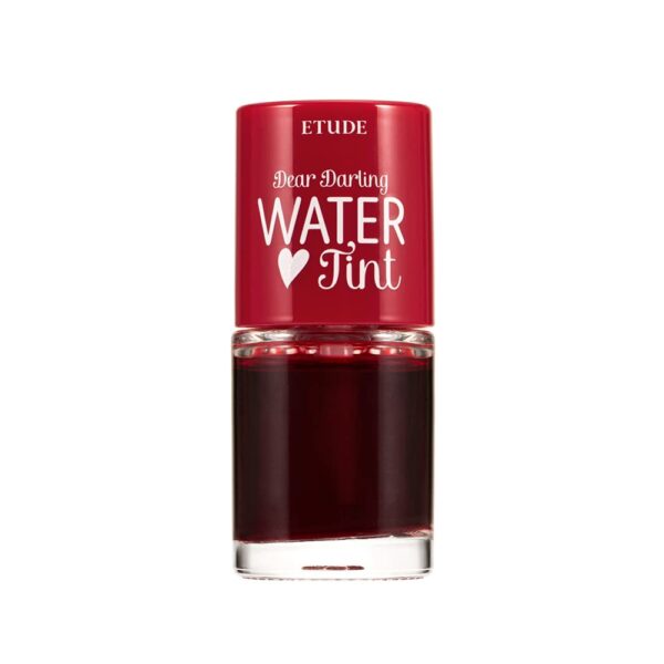 ETUDE Dear Darling Water Tint - Cherry Ade (9g) | Vivid Color Lip Stain with Moisturizing Weightless & Non-sticky Finish Lip Stain | Smudge-proof Lip Tint | Korean Makeup, Kbeauty