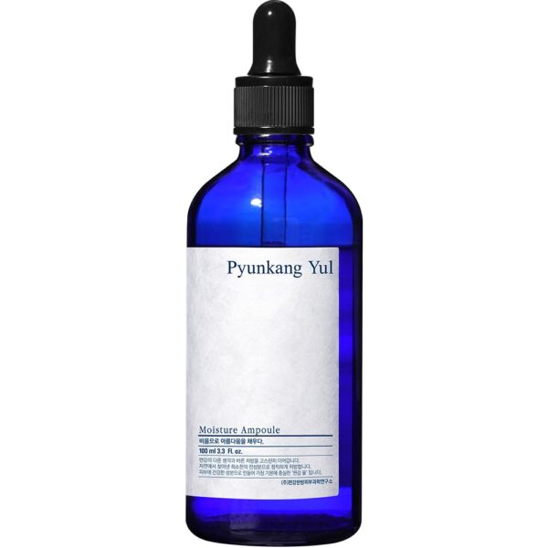PYUNKANG YUL Moisture Ampoule - Korean Serum for Face - Making Moisture Barrier Maintaining the Skin Moisturized - Rapid Soothing Daily for Oily and Combination Skin Types - 3.4 Fl Oz