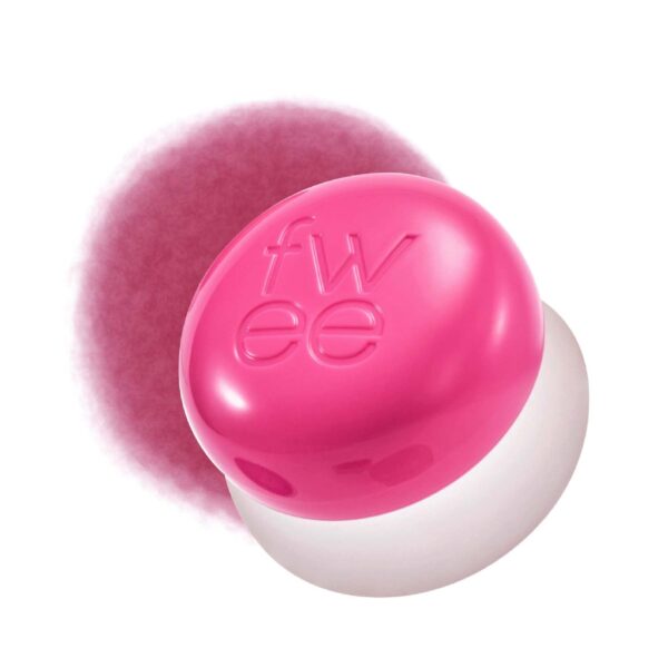 Blurry Pudding Pot | Airbrushed Blush & Lip, Buildable Pigment, Long-lasting, Lightweight, Easy to Blend, Natural Soft Matte Finish - Crush (Vivid Pink) | 0.17 oz