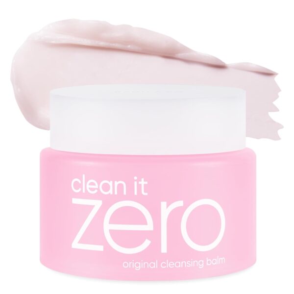 BANILA CO Clean it Zero Original Cleansing Balm | Korean Makeup Remover, Cleansing Oil, Facial Cleanser for All Skin Types | Vegan | Made with Acerola Berry & Vitamin C (100ml / 3.38 fl. oz)