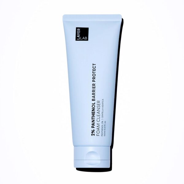 2% Panthenol Face Cleanser – Korean Face Wash for All Skin Types (Deep Pore Cleansing, Sebum Control, Hydrating, Non-Drying, Barrier-Boosting)