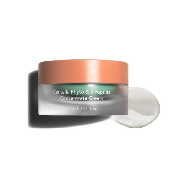 HARUHARU Wonder Centella Phyto & 5 Peptide Concentrate Cream, Daily & Night Cream, Nourishing, Wrinkles improvement for all skin types, Vegan, Cruelty-Free 1.01 fl. Oz