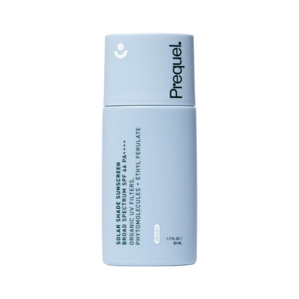 Skin Solar Shade - Moisturizing Face Sunscreen SPF 46 PA++++ Broad Spectrum UV Protection. Hydrating Sunblock for Dry Skin. Lightweight Travel Size Sun Protection, 1.7oz