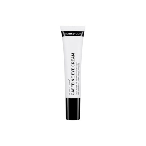The INKEY List Caffeine Eye Cream, Reduce Eye Puffiness and Dark Circle, Blur Fine Lines, 0.5 fl oz