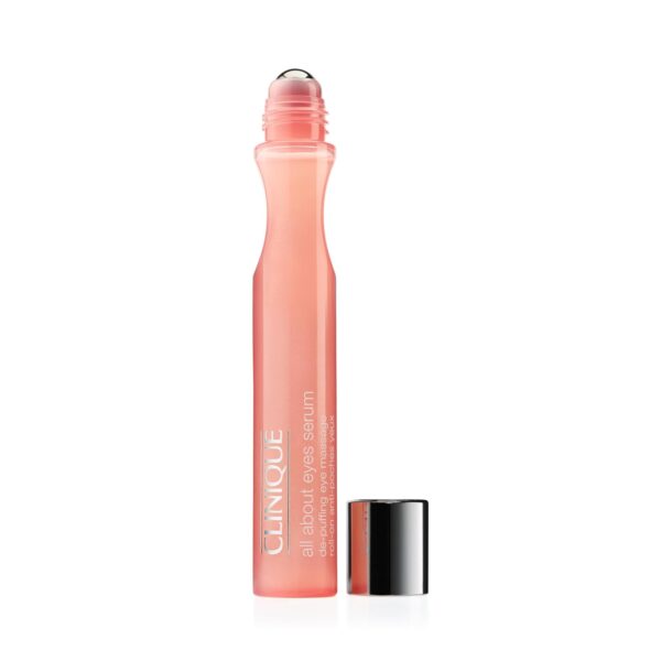 Clinique All About Eyes Serum De-Puffing Eye Massage For Dark Circles | Hydrating, Brightening + Depuffing, 0.5 fl. oz.