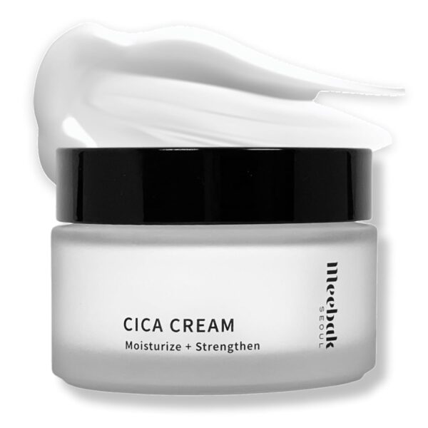 Meebak Cica Cream | Daily Repair Moisturizer with Niacinamide, Ceramide, & Retinol | Deep Hydration & Soothing | Locks in Moisture | Suitable for Sensitive Skin