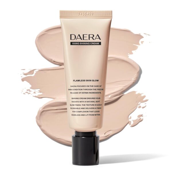 Kang Shining Korean BB Tinted Moisturizer Cream (1 Color,Neutral), Self Adjusting BB Cream,1.35 fl oz, Glowing Skin Natural Makeup, Buildable Coverage, Lightweight
