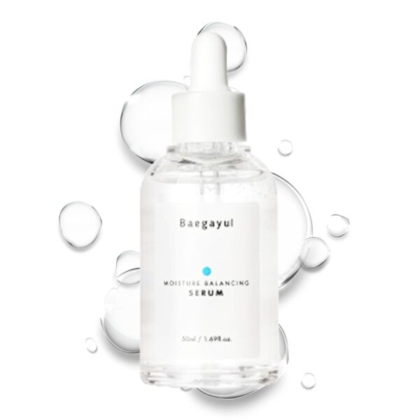 Moisture Balancing Serum - Hydrating & Soothing with Hyaluronic Acid and PHA, Botanical Moisturizer for Sensitive Skin, pH Balanced for Glass Skin, Korean Skincare (1.69fl oz)