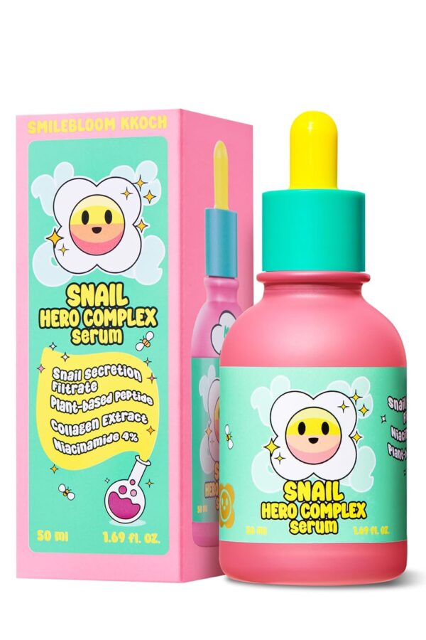 Snail Mucin 85% Face Serum 1.69 fl oz 50ml | Hydrating Skin Care Packed with Vegan Collagen & Peptide | Age-Defying Korean Face Moisturizer
